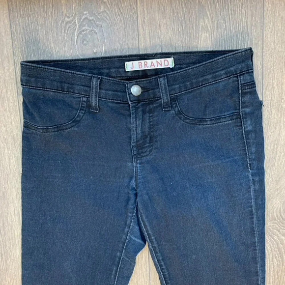 J Brand Olympia Skinny Jeans Jeggings Dark Wash Denim Size 25 - Picture 8 of 16